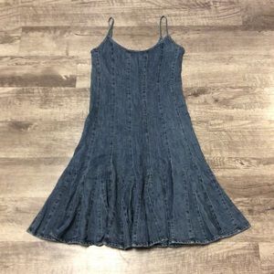 Lauren Ralph Lauren Size 6 Denim Jean Dress